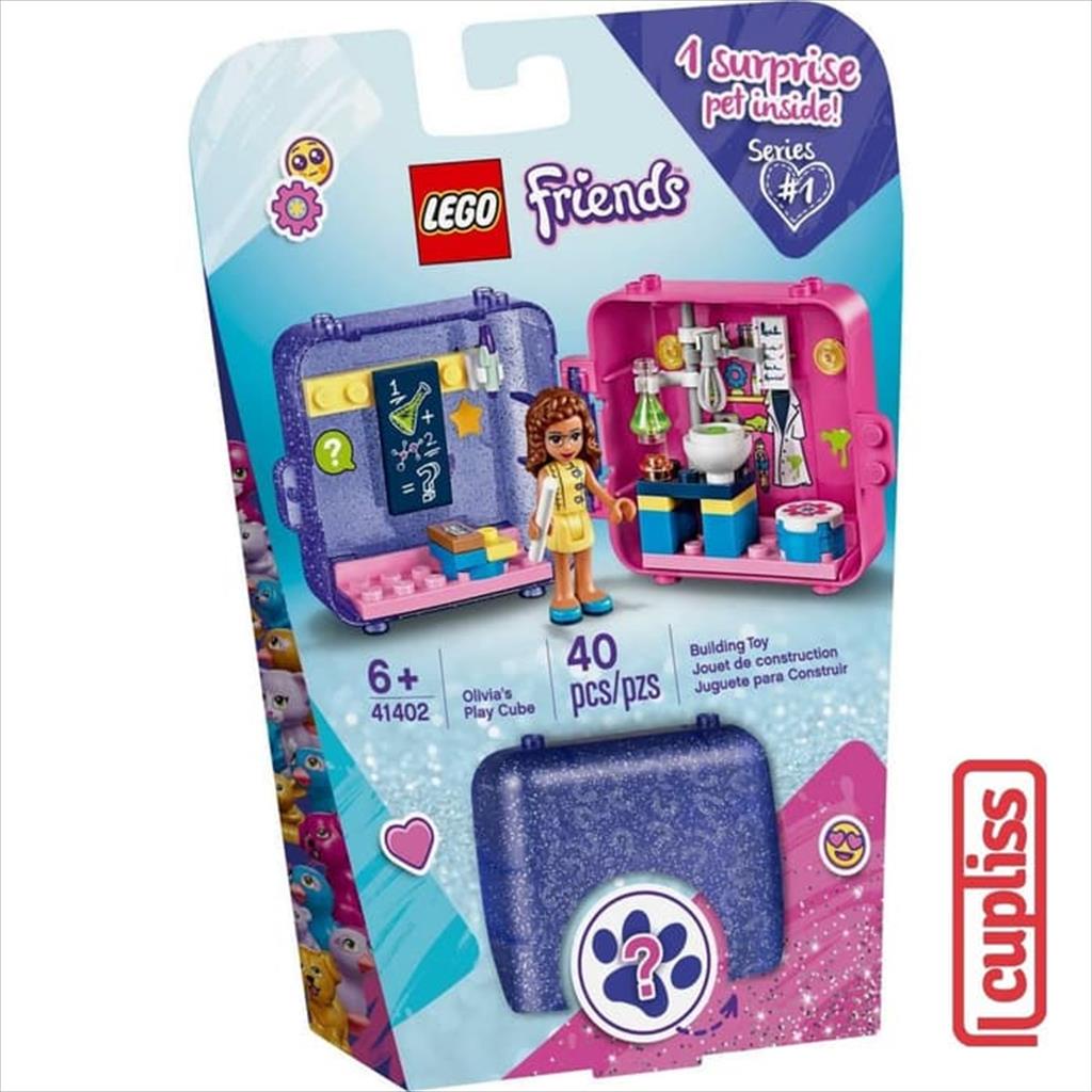 LEGO Friends 41402 Olivia Play Cube Researcher