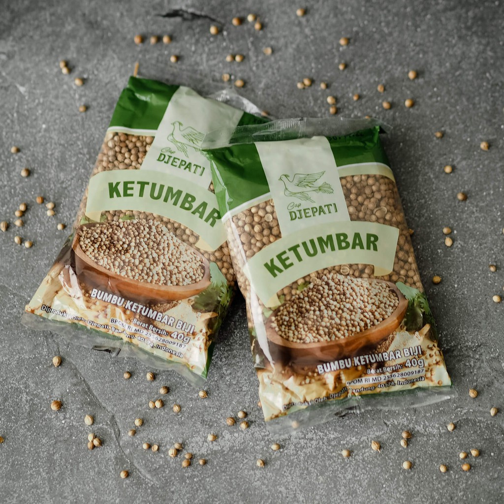 

Ketumbar Biji 40 Gr Cap Djepati