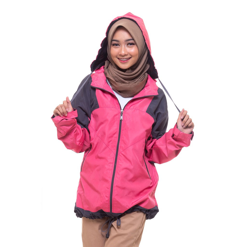 (BISA COD) JAKET WANITA JAKET OUTDOOR PARASUT WANITA JAKET GUNUNG WANITA BELLA HEYLOOK