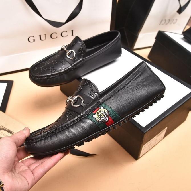 Sepatu Loafers Branded New Pria / Sepatu Clone 1:1 Ori Terlaris #N10 Toko.Ryeon