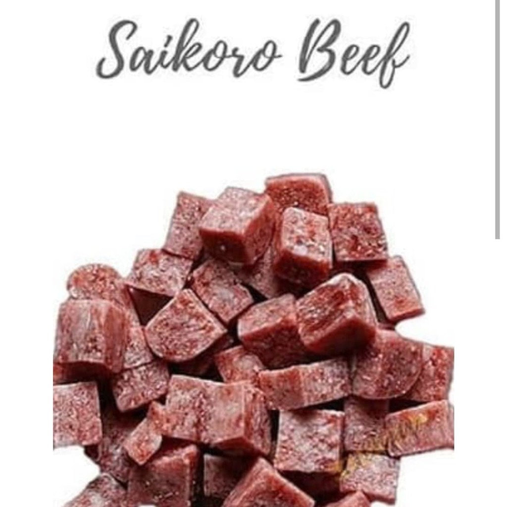 Saikoro Wagyu Cubes Cube Kotak Meltique Meltik Bandung Sapi Daging 1 kg Steak Murah Empuk Beef