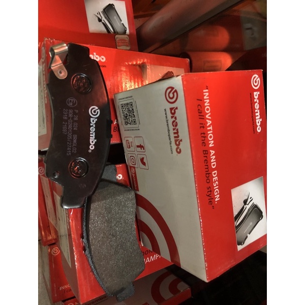 kampas rem honda jazz idsi brio city brembo - kampas rem brembo jazz idsi city brio