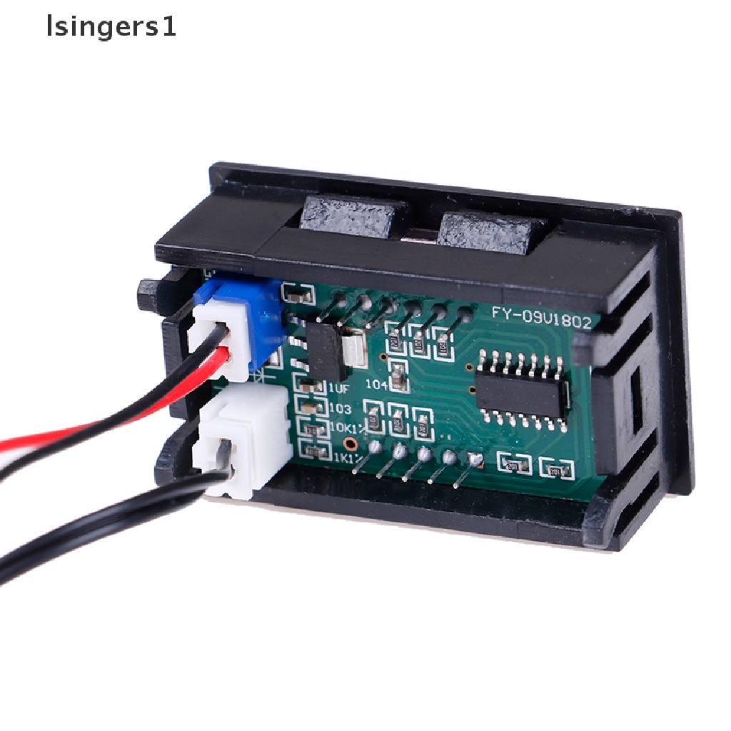 (lsingers1) Termometer Digital 12V Dengan probe - 50~110°C Buku Literatur Klasik