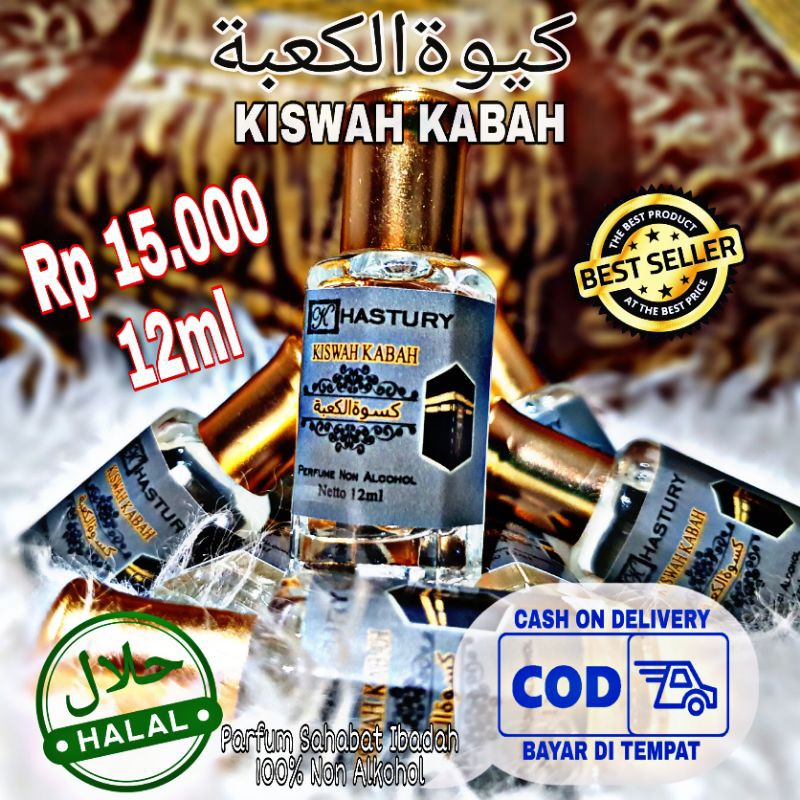 (Parfum Viral No 3) KASTURI KISWAH KABAH 12ML ORIGINAL