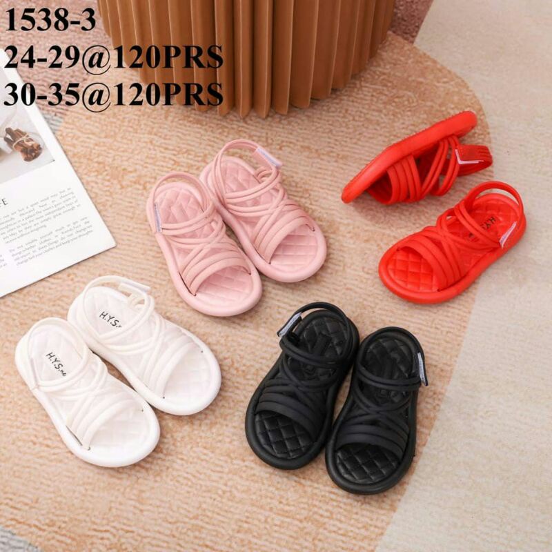 SANDAL ANAK PEREMPUAN H.Y.S NEW TALI SILANG IMPORT