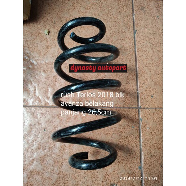 Coil Spring Per Keong Belakang Xenia Avanza