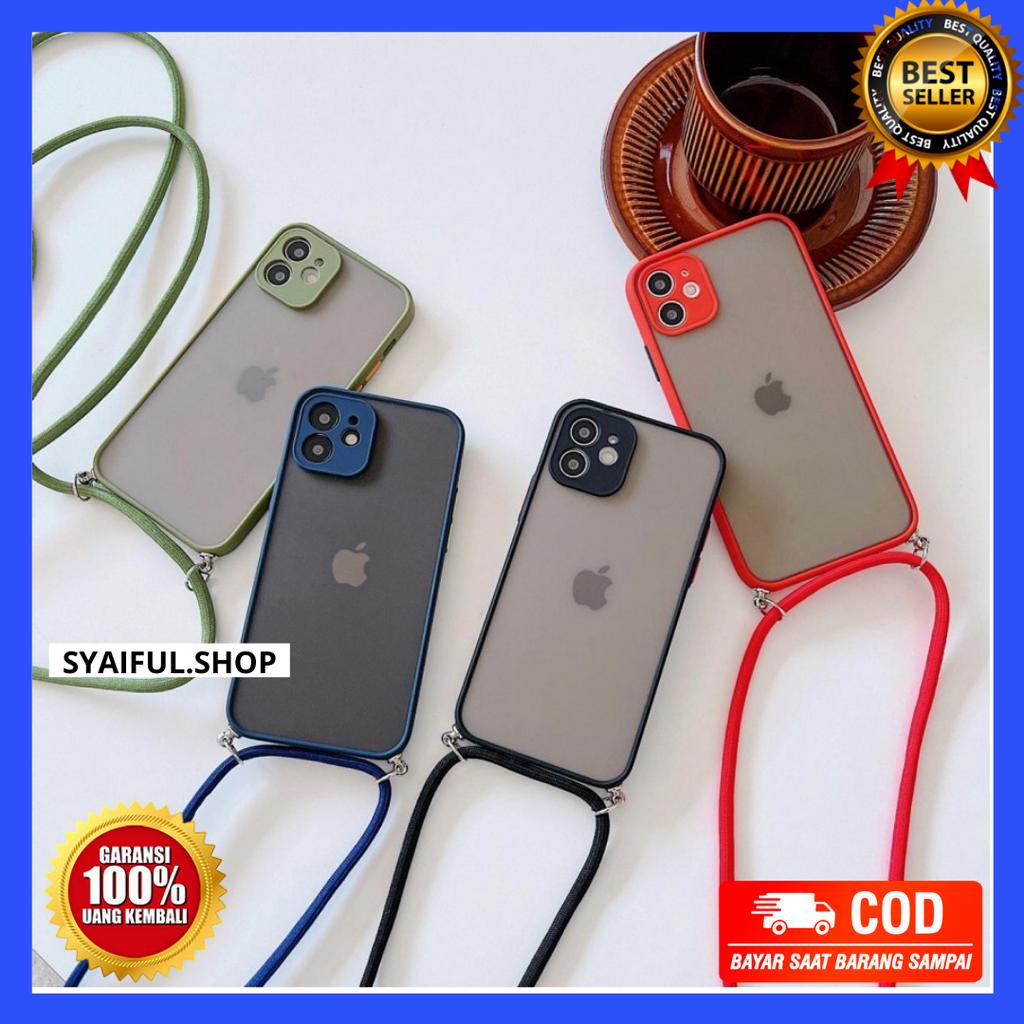 INFINIX HOT 10 PLAY BUMPER DOVE CASE TALI GANTUNGAN WARNA