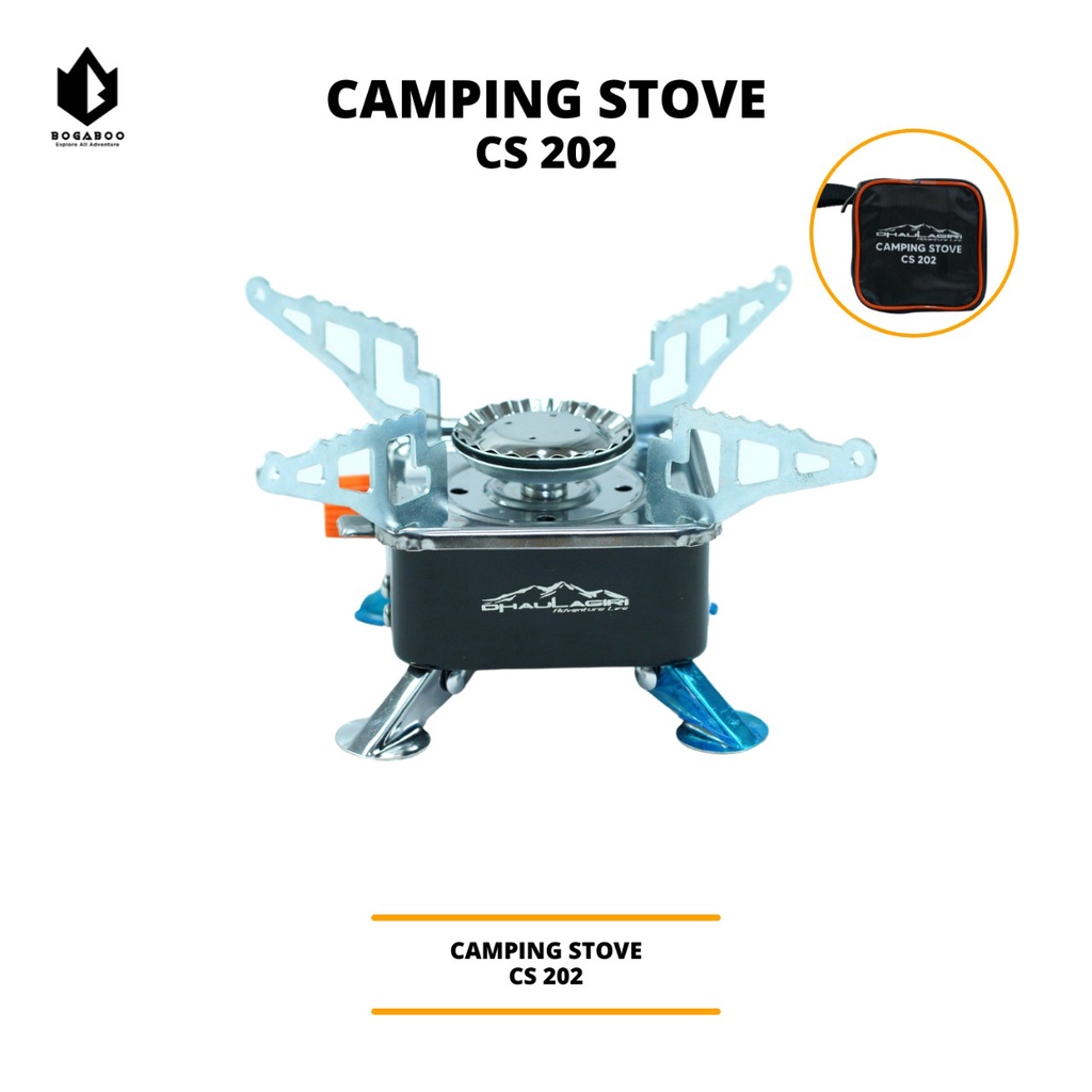 Kompor Kotak Dhaulagiri DH-202 - Kompor Camping Mini Portable Camping dan Berkemah - Kompor kemping