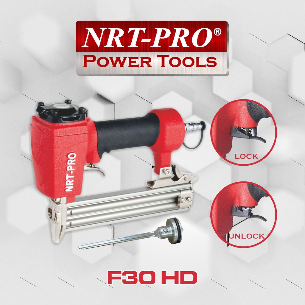 

Paku tembak angin NRT PRO F30 HD - paku tembak angin pakai kompresor