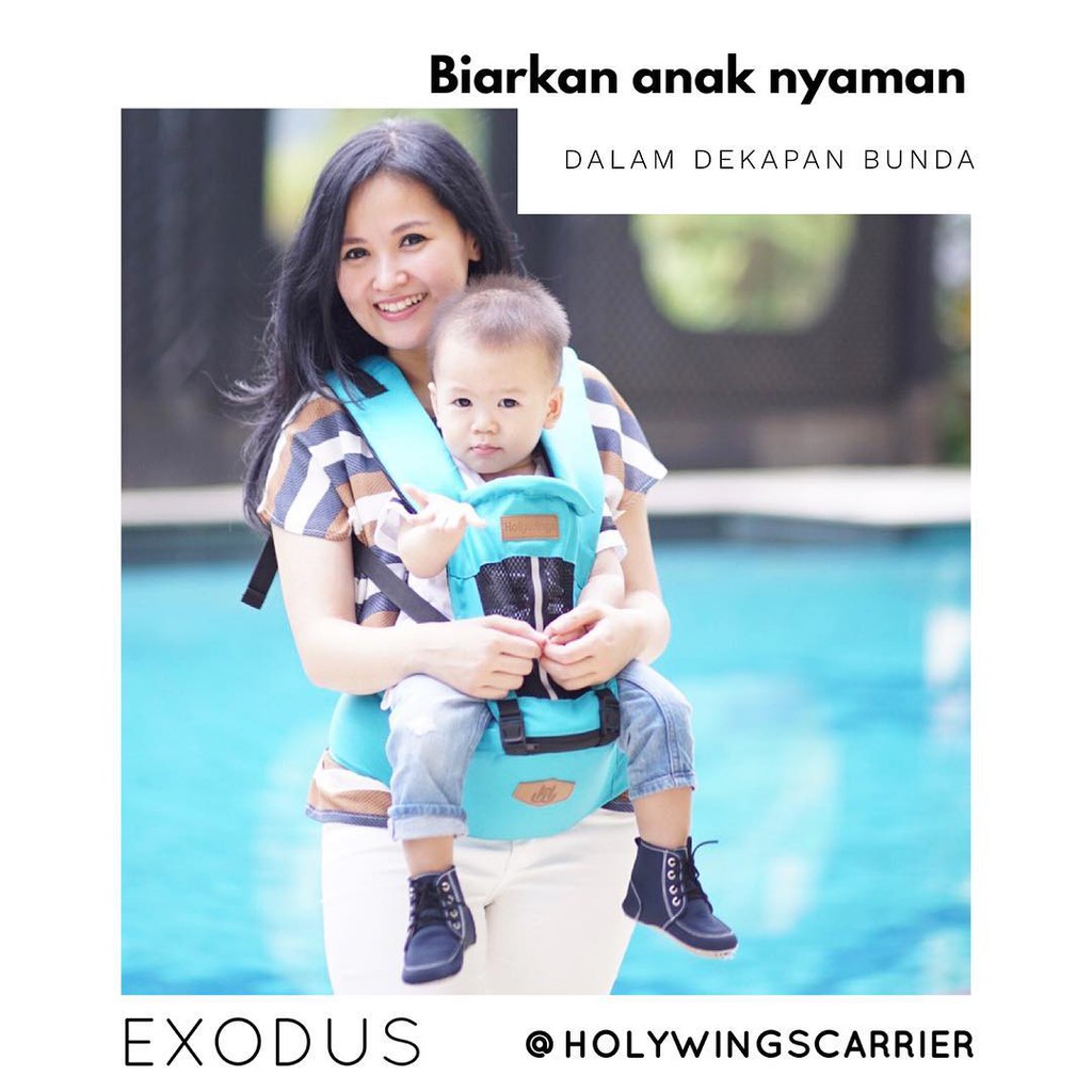 PROMO HW001 HW002 HW003 HW004 Hipseat Baby Carrier Gendongan Bayi Holywings