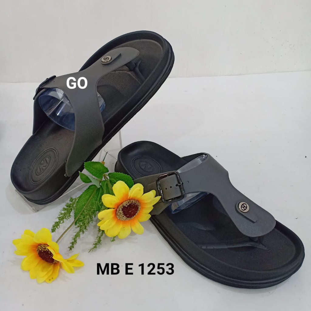 sogo NEW ERA MB E1253/MB E71253 &amp; ATT PSJ 4106 Sandal Karet Sintetis Pria 39/43