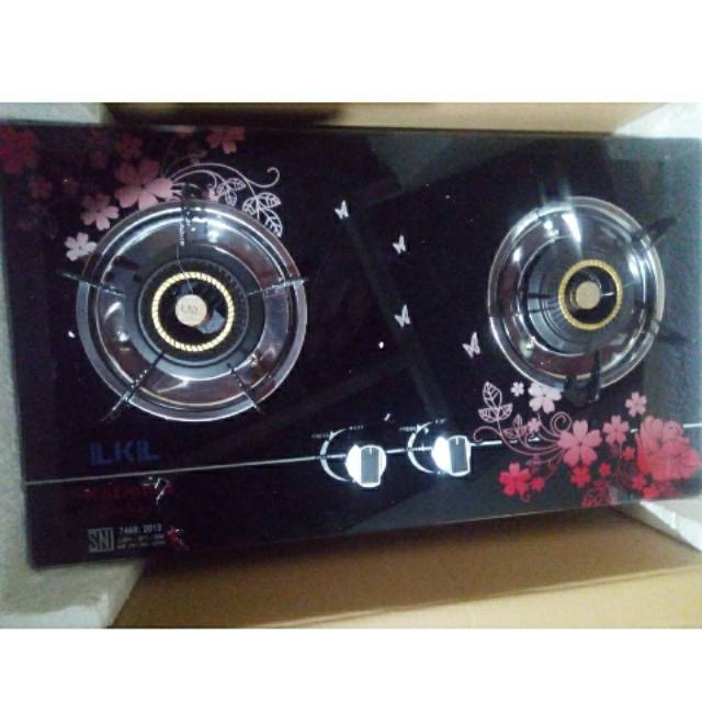 [ New Type ] Kompor gas tanam kaca LKL