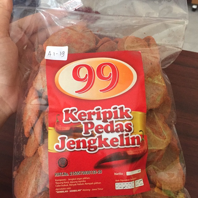 

Keripik pedas jengkelin