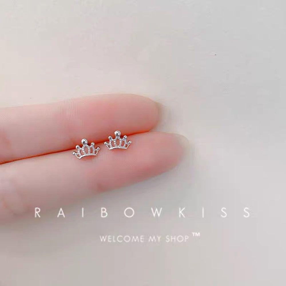 Suyo Anting Tusuk Mini Hadiah Helix Cartilage Tragus Hypoallergenic925 Perak Dinosaurus Kupu-Kupu