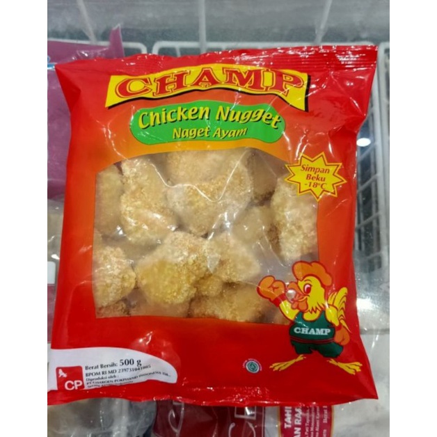 

CHAMP CHICKEN NUGGET 500 Gr