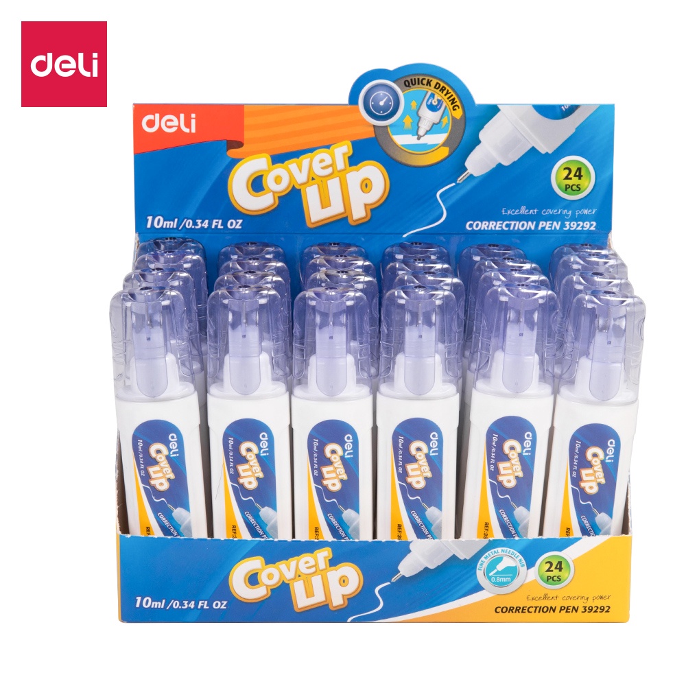 

Deli Tip X-Correction Pen Steel Tip 10ml E39292 (PCS)