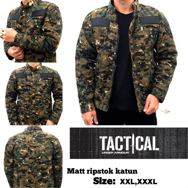 JAKET TACTIKAL ARMY PREMIUM BIG SIZE