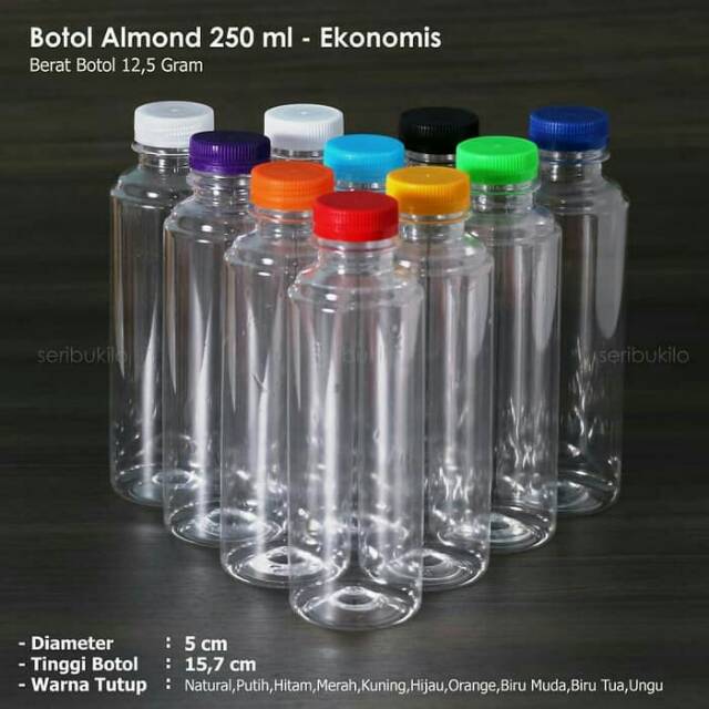 

Botol almond plastik Buat jus/Minuman/minuman segar/botol praktis