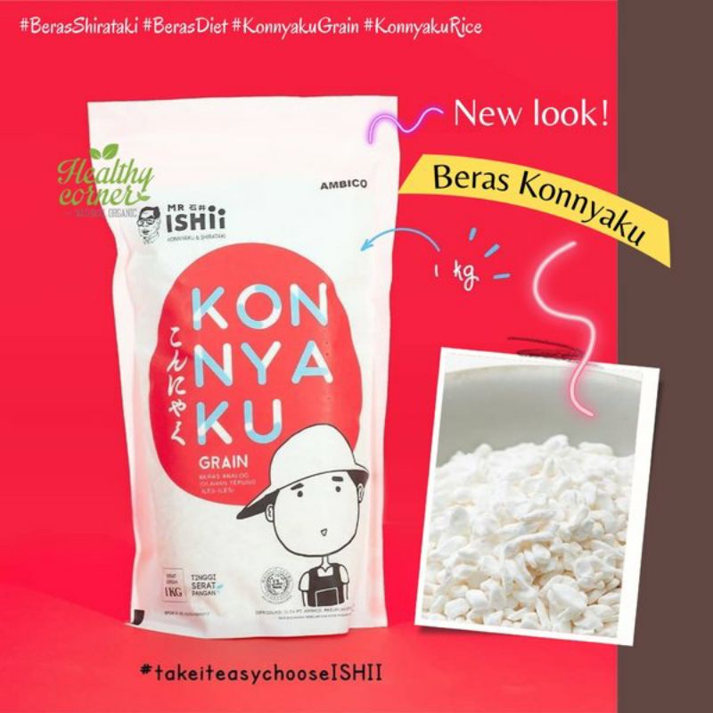 

Beras Shirataki Konnyaku Rice - 250 g