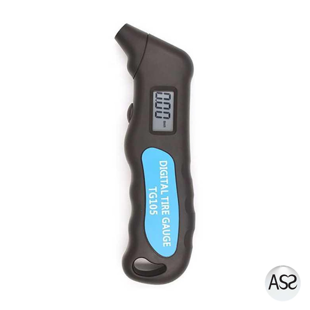 ASS Shop - Pengukur Tekanan Angin Ban Digital LCD Tire Pressure Gauge - TG105