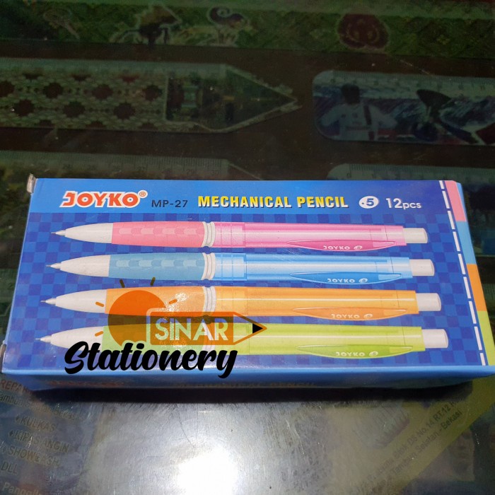 

Hemat Pensil Mekanik 0.5 Mp27 Joyko 1Pak Isi 12Pc Trendi
