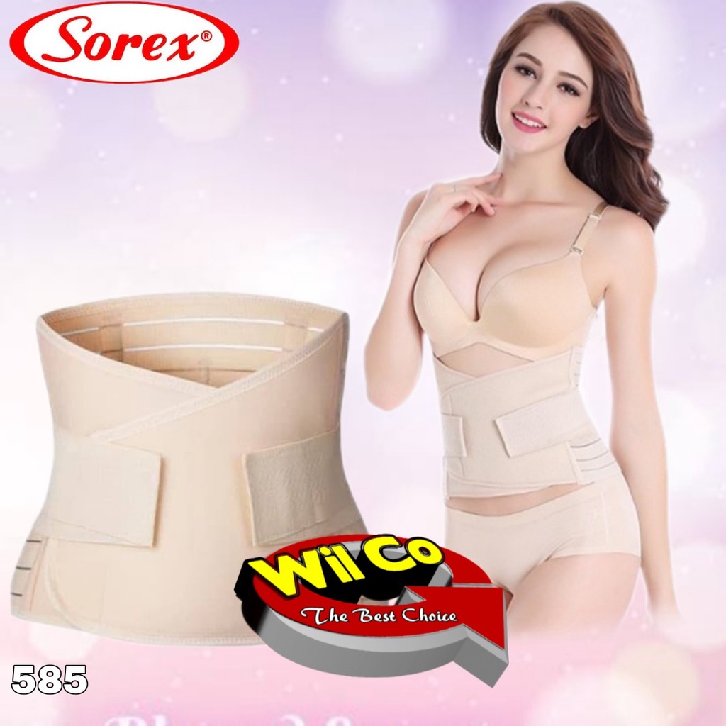 K585 - [Per 1 Pcs ] SETAGEN KORSET PELANGSING PERUT SOREX SLIMMING CORSET FREE SIZE