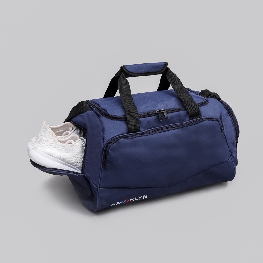 Travel Bag / Gym Bag / Duffle bag / Sport Bag Premium BROOKLYN Navy Blue