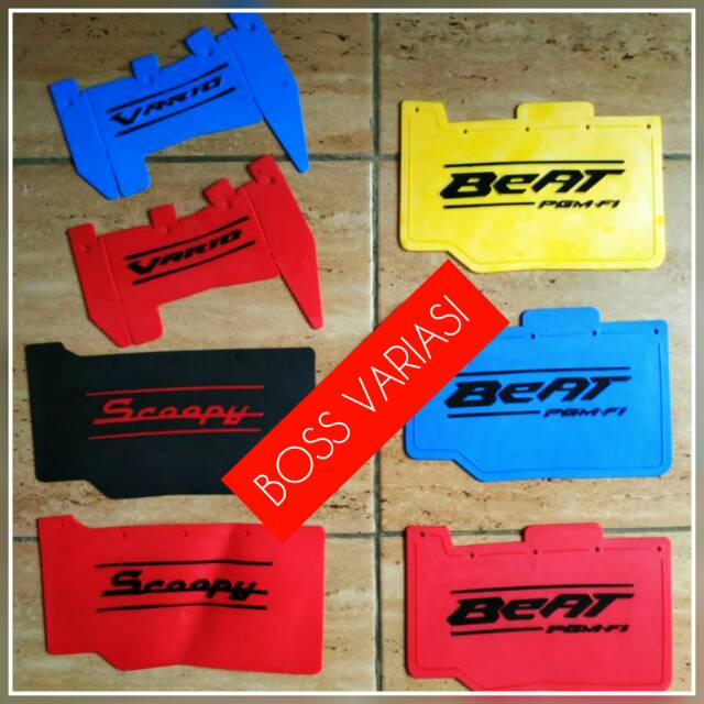 Penahan Lumpur / Mud Flap For Matic BEAT FI VARIO 125 VARIO 150 SCOOPY FI