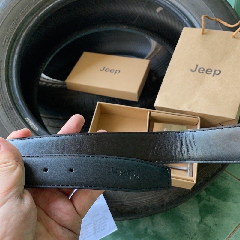 ((BEST QUALITY)) JEEP BELT DOUBLE GESPER / IKAT PINGGANG JEEP / IKAT PINGGANG PRIA JEEP / SABUK JEEP / SABUK KULIT JEEP / IKAT PINGGANG KULIT JEEP