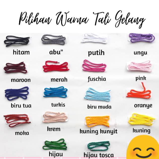 GELANG NAMA [Tali Twist]