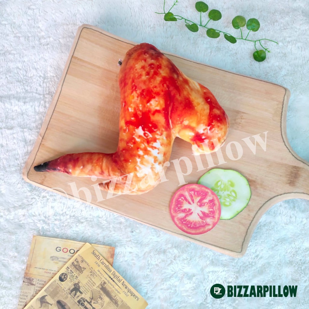 Bizzarpillow Bantal Sayap Ayam Paha Ayam Size L BZ118