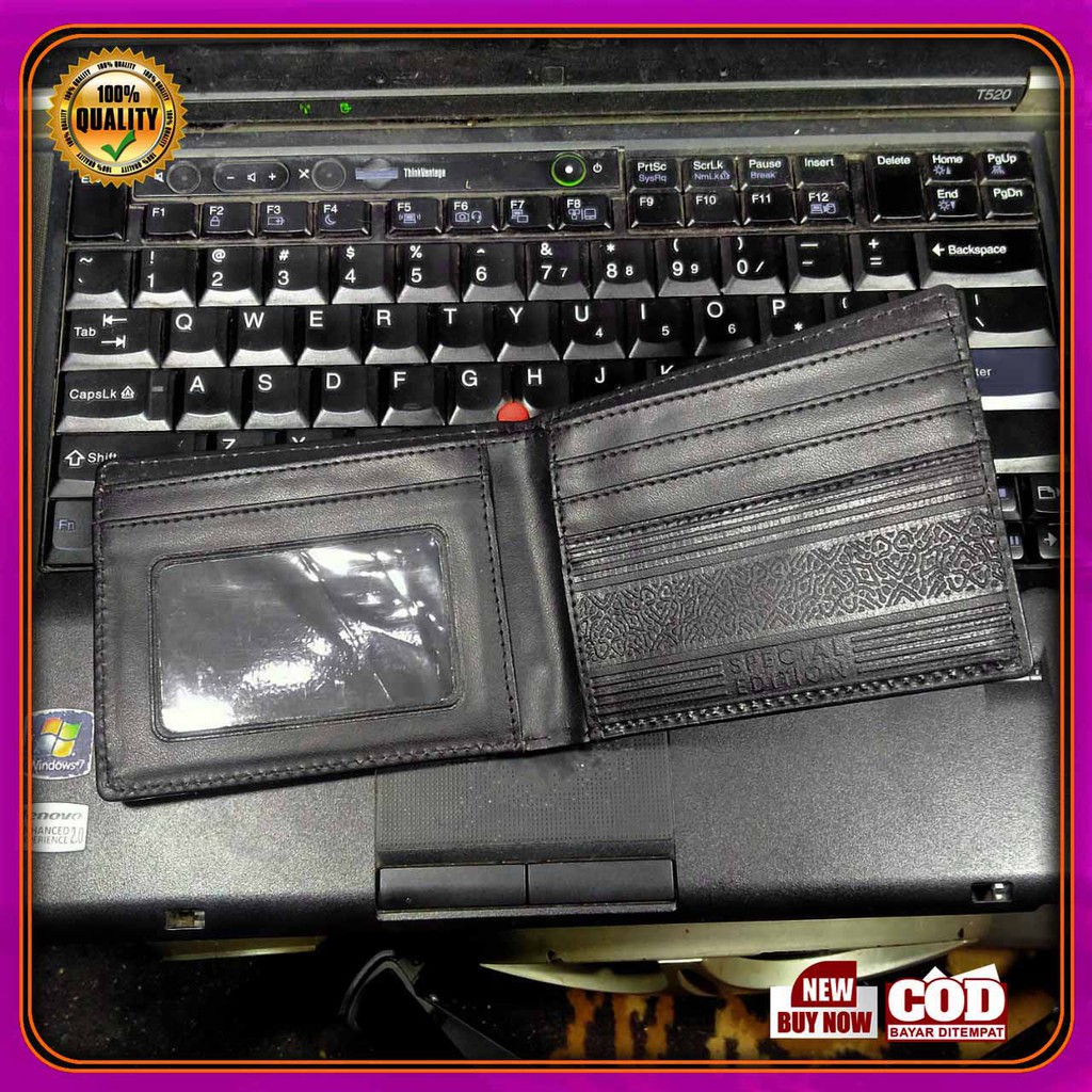 4.4 MEGA SHOPPING! Dompet distro Pria Dompet Polos kasual