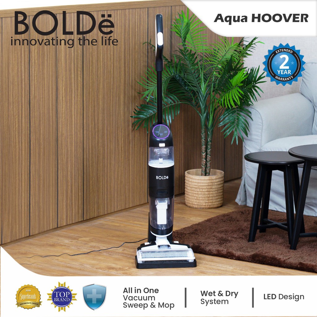 BOLDe Aqua Hoover - Vacuum Cleaner All in One Sapu Sekaligus Pel Otomatis - Preloved