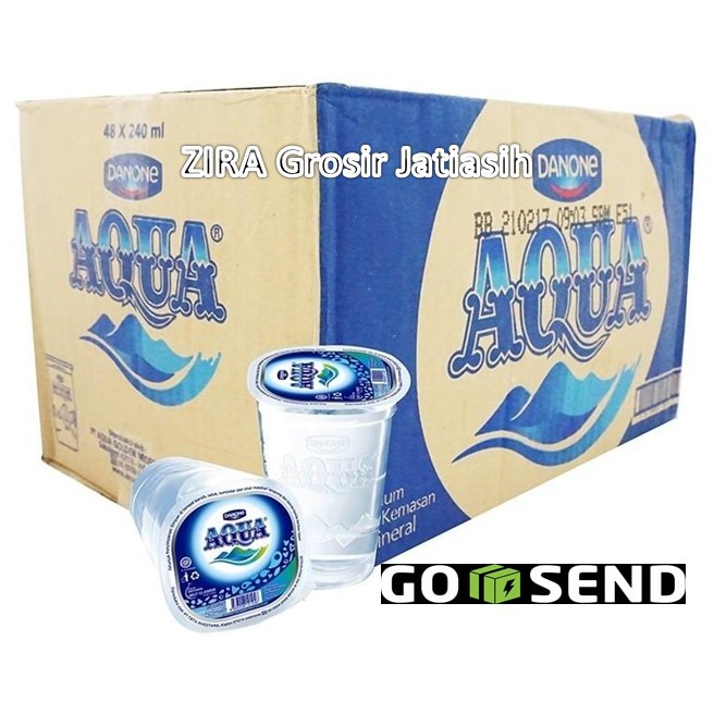 

AQUA Gelas 240 ML (Gosend/Gojek Only)