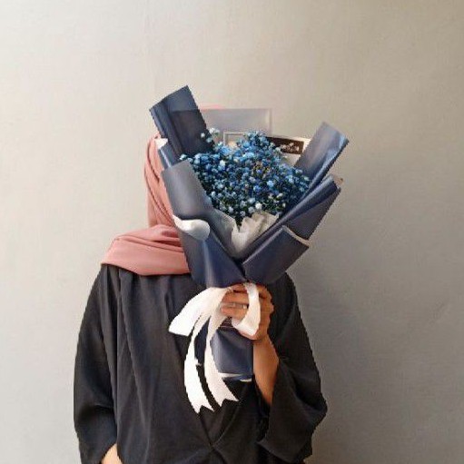 Bellisima florist bogor - buket bunga baby breath