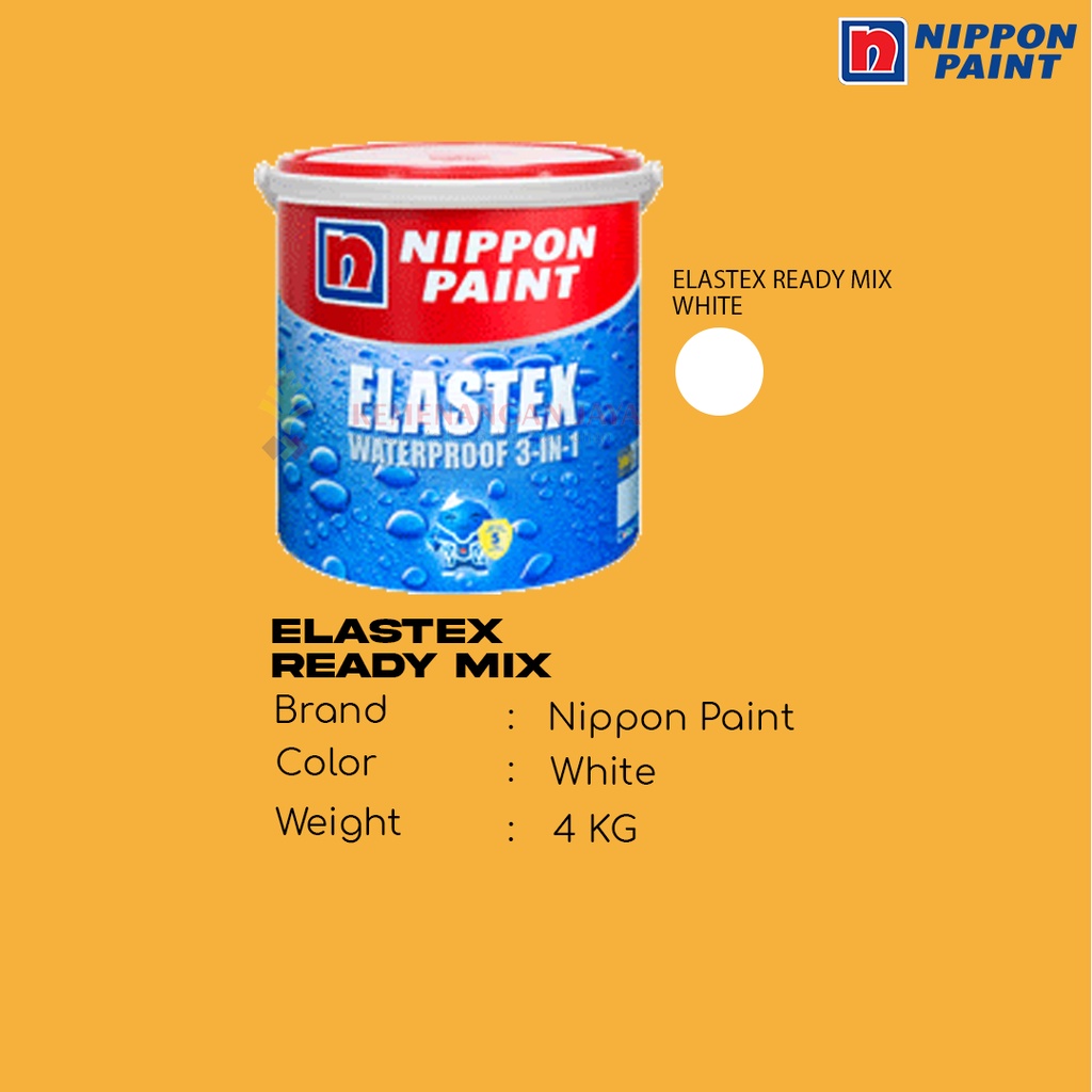 CAT NIPPON PAINT ELASTEX WATERPROOFING READY MIX 5 KG