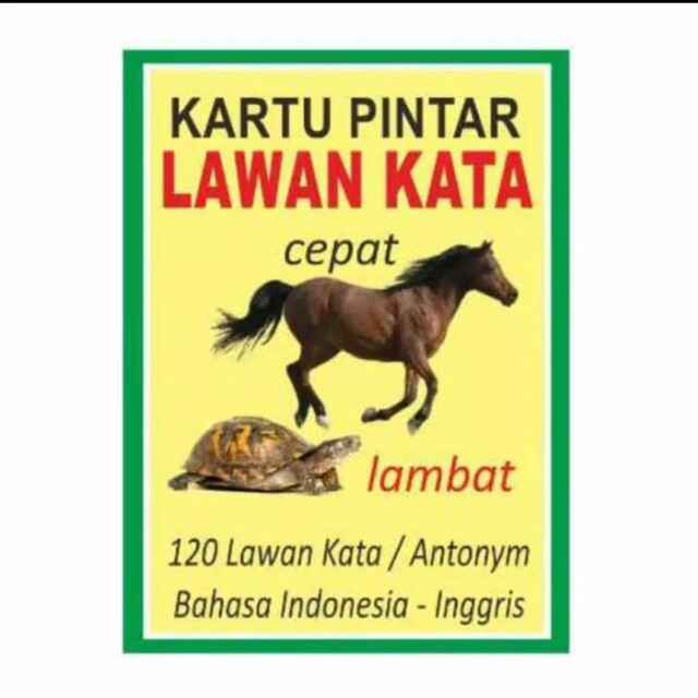 KARTU PINTAR BALITA LAWAN KATA