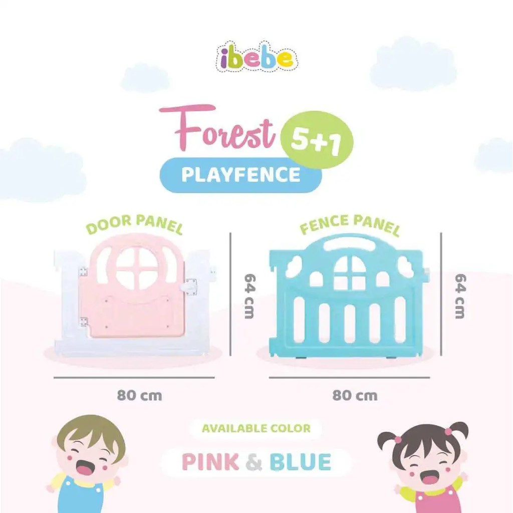 EXTENTION IBEBE FOREST BIG PANEL FOREST / PAGAR TAMBAHAN IBEBE BESAR