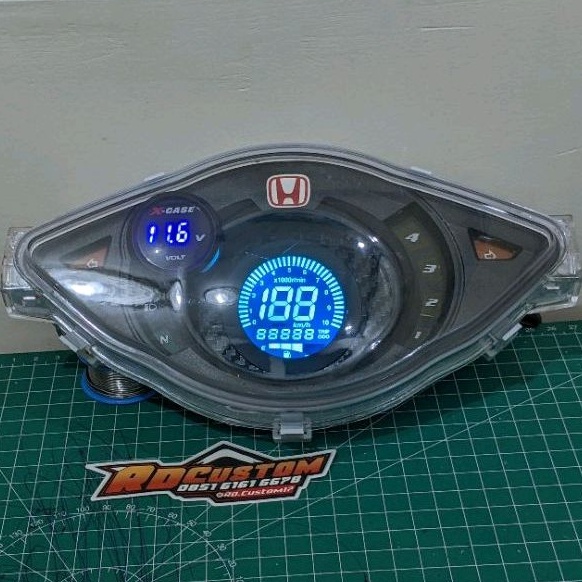 Speedometer Digital Honda Supra Fit New Fit X