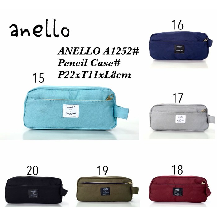 

Promo Pencil case Anello A1252 / tempat pensil / kotak pensil
