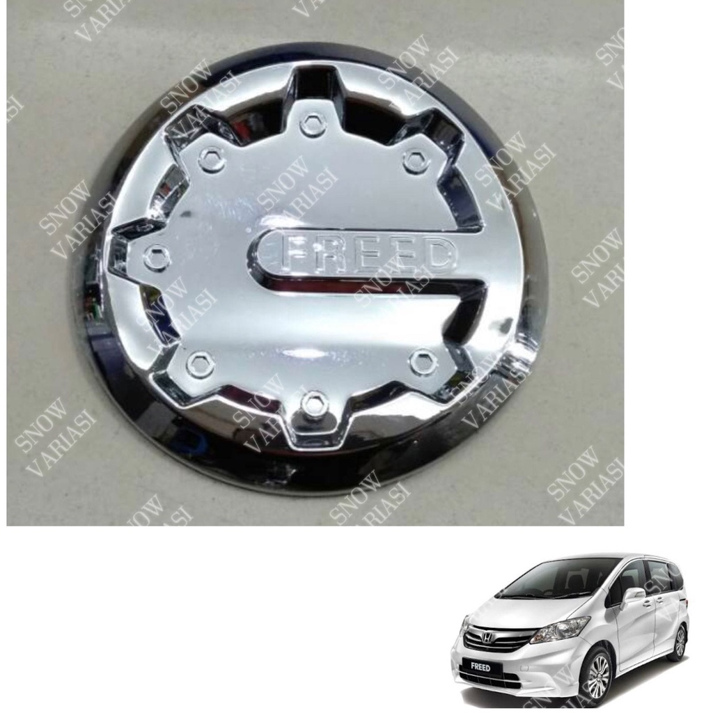 Tank Cover Honda Freed 2009 2011 2015 2023 2024 Hitam Chrome Carbon