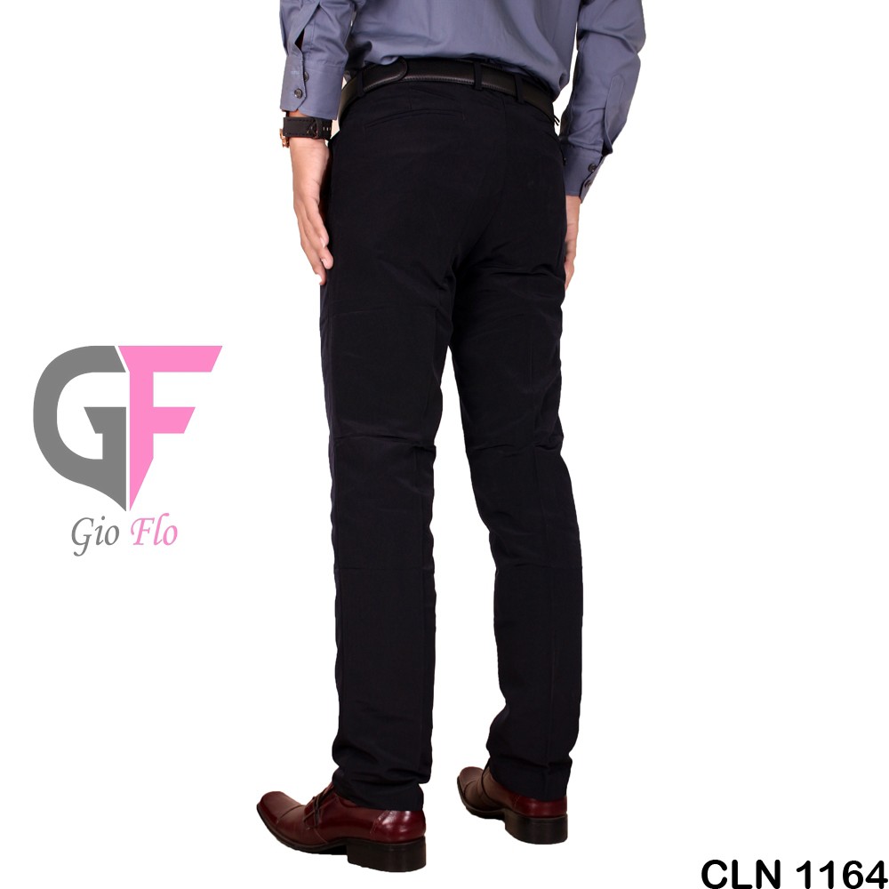 GIOFLO Outfit Pria Celana Panjang Kantoran Terbaru Navy Blue / CLN 1164