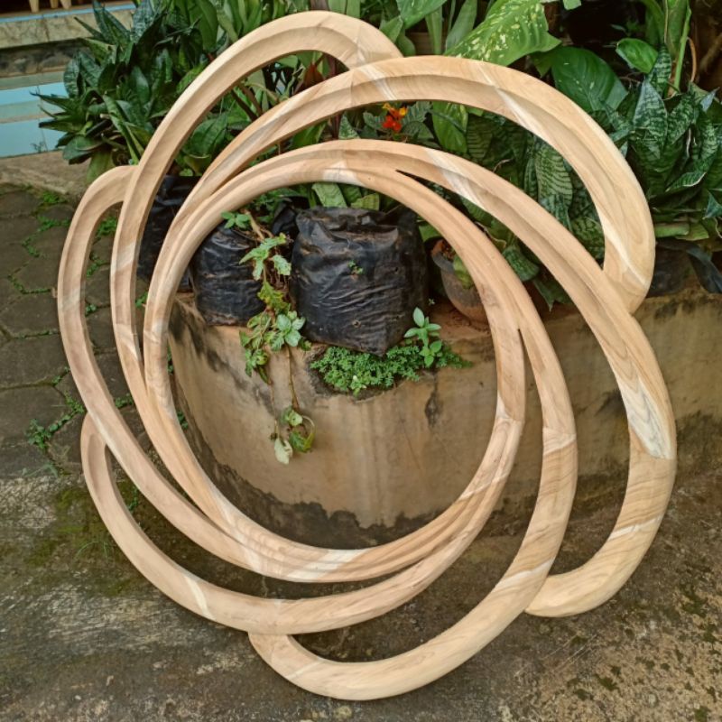 Pigura Cermin Kayu Jati | pigura Jam dinding | Bingkai Foto | Pigura Ukir jepara