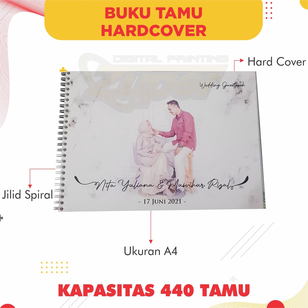 Jual Buku Tamu Jilid Spiral Buku Tamu Hardcover Buku Tamu Murah