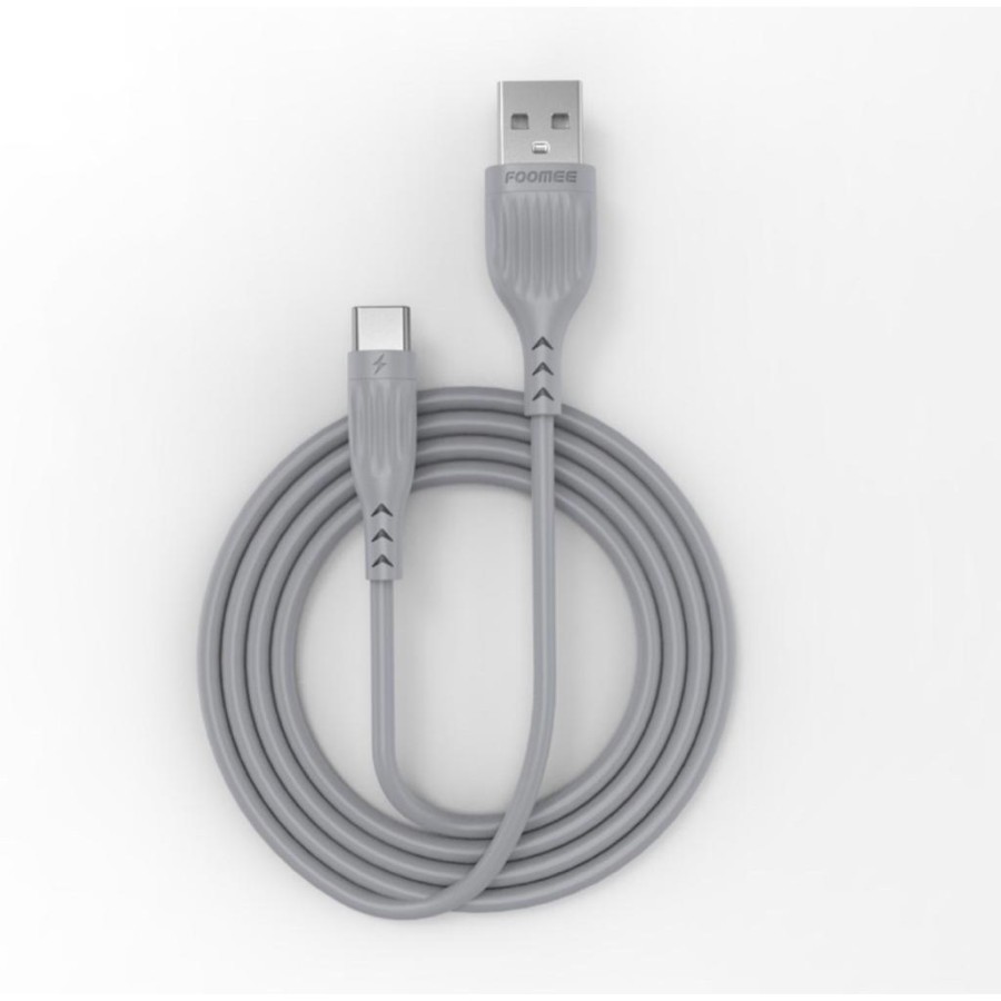 Kabel Data Type C Fast Charging FOOMEE NA13 - ISI 30 - Panjang 100 cm