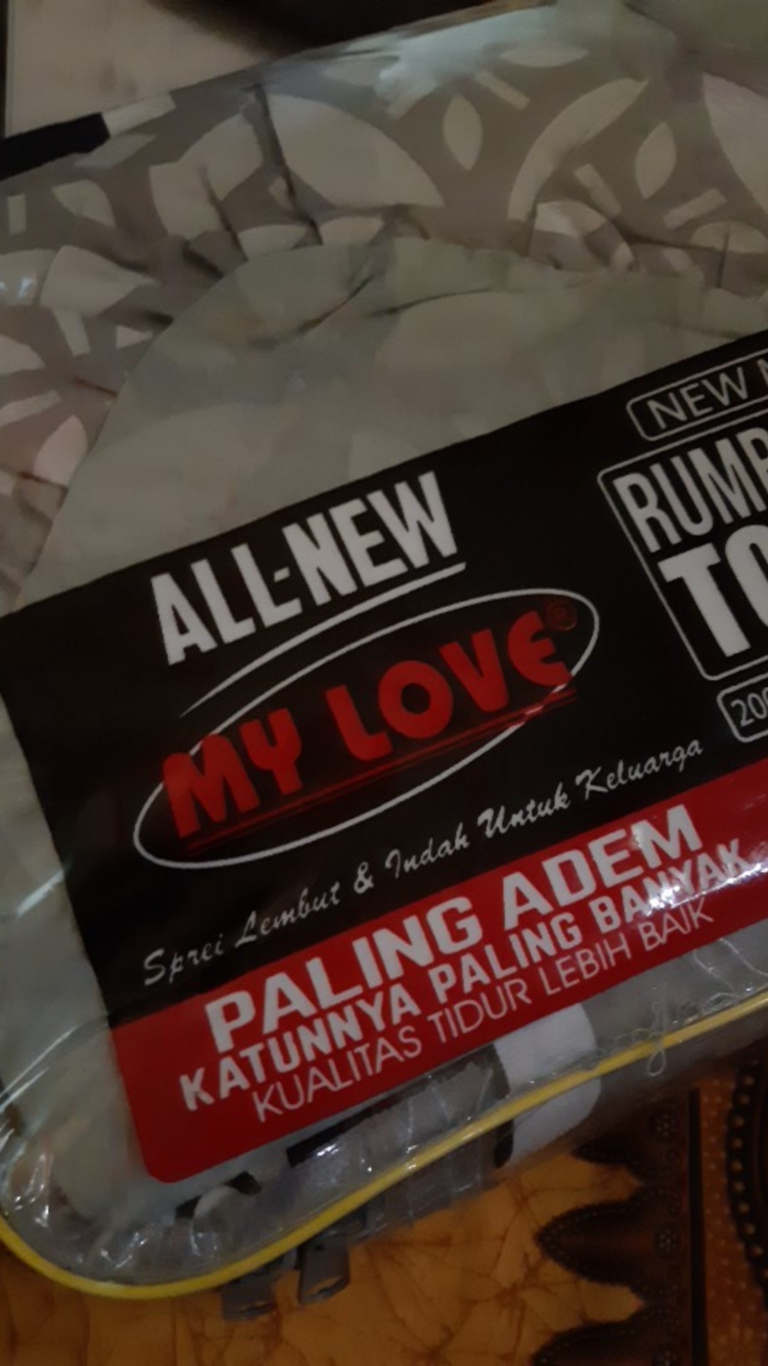 Sprei Rumbai All New My Love T.30 - Ukuran 160x200