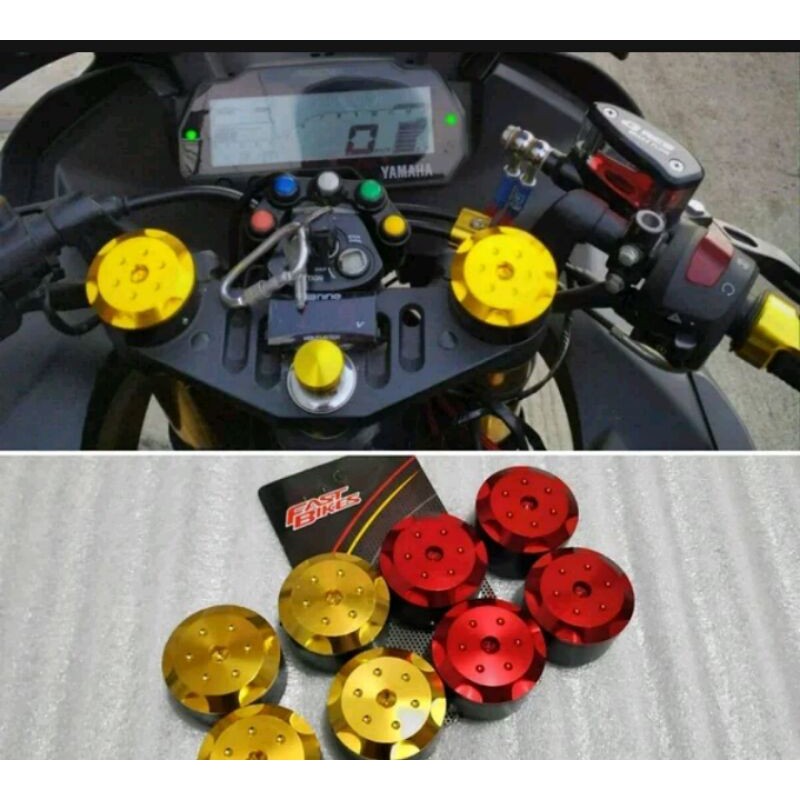 COVER TUTUP SHOCK DEPAN / COVER TUTUPSHOCK R15/ UP SIDE DOWN R15 / MT 15 USD R15 VISOR R25