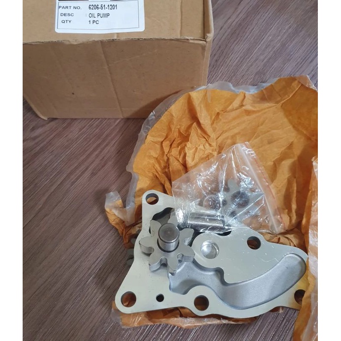 Oli Pump Komatsu 6206-61-1200 Pump Oil Komatsu