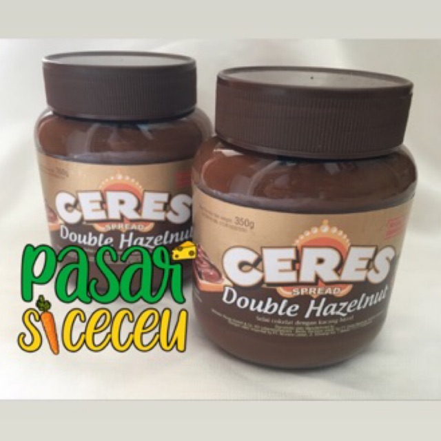 

Ceres Double Hazelnut Selai 350gr