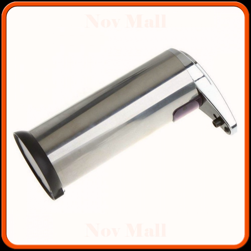 Dispenser Sabun Cuci Tangan Otomatis Stainless Steel - AD-03